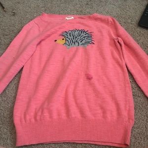 Sweatshirt with Porcupine